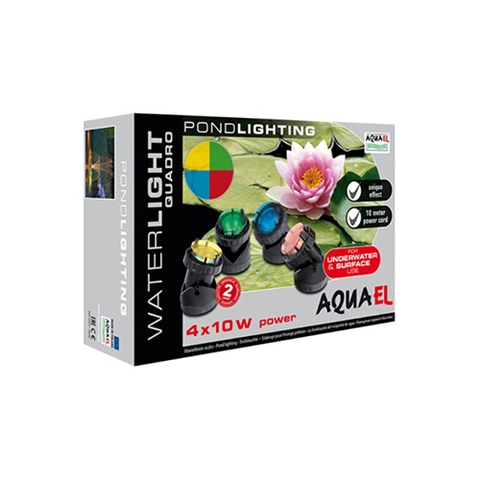 Đèn chìm dùng cho hồ cá Koi - Aquael WaterLight Quadro ( 4 x 10W )