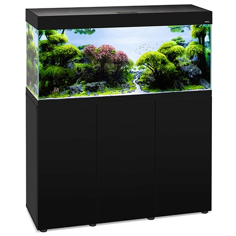 Bộ hồ cá cảnh cao cấp - Aquarium OPTI Set 240 Black 2.0 ( 121 x 41 x 56cm )