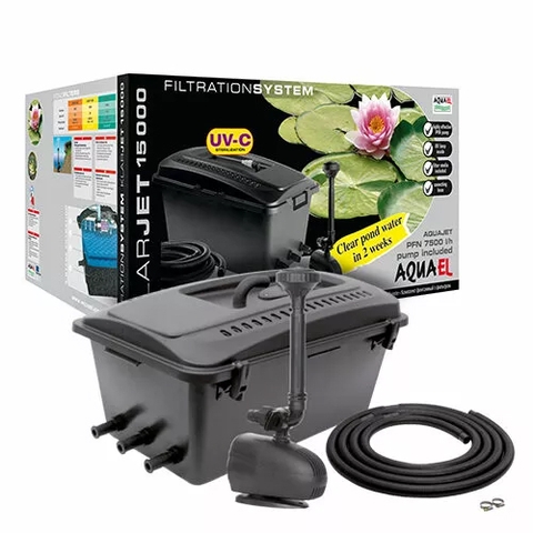 Máy lọc thùng hồ cá Koi - Aquael KLAR JET Pond Filter 15000 + UVC