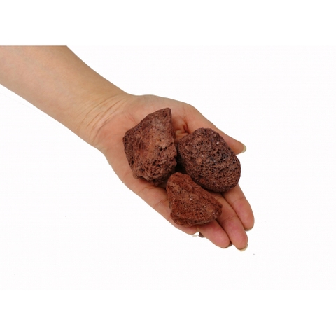 Nham thạch trang trí chứa vi sinh  - Gex Lava Stone with Bacteria Red ( 3 x small )