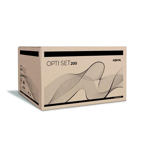 Bộ hồ cá cảnh cao cấp - Aquarium OPTI Set 200 White 2.0 ( 101 x 41 x 56cm )