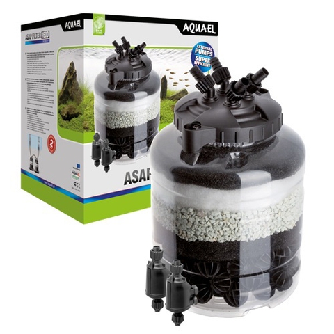 Máy lọc thùng hồ cá cảnh - Aquael ASAP Filter 1600 ( 16W - 1300 l/h )