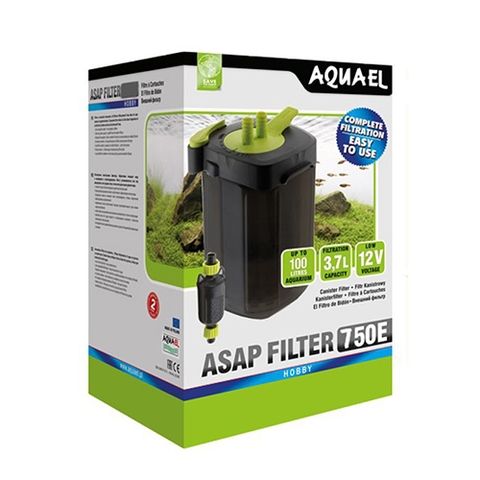 Máy lọc thùng hồ cá cảnh - Aquael ASAP Filter 750E ( 10W - 700 l/h )