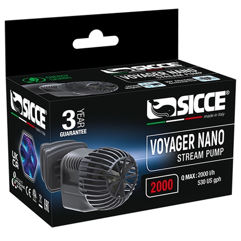 Máy thổi tạo luồng - Sicce Voyager Nano - 2000 l/h - 3W