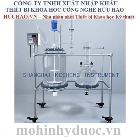 BÌNH PHẢN ỨNG THỦY TINH 2 LỚP