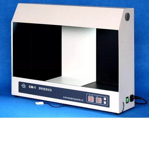 MÁY KIỂM TRA ĐỘ TRONG THUỐC ĐÓNG CHAI, THUỐC TIÊM GUOMING CM-1