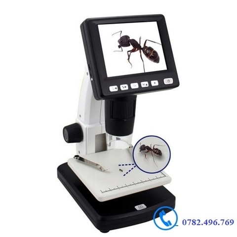 Kính hiển vi kỹ thuật số với màn hình LCD UM-038
