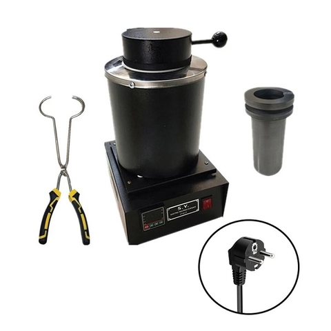 LÒ NUNG CHẢY KIM LOẠI 3KG (VÀNG, BẠC, ĐỒNG, NHÔM, CHÌ, KẼM…) BẰNG ĐIỆN TRỞ