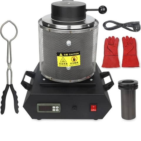 LÒ NẤU VÀNG, BẠC, ĐỒNG KỸ THUẬT SỐ MAXPOWER MF01 1KG