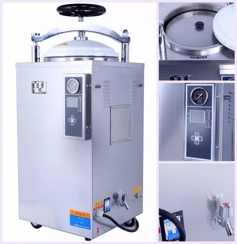 Nồi hấp 50 lít tự động hiện số Jibimed LS-50HD