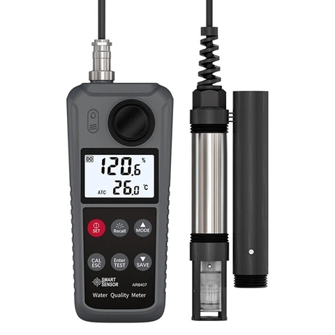 MÁY ĐO DO, PH, NITƠ AMONIAC CỦA NƯỚC SMARTSENSOR AR8407 (0-30,0MG/L, ±3,0% FS)