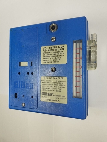 MÁY BƠM LẤY MẪU KHÍ CẦM TAY LƯU LƯỢNG CAO GILIAN HFS 513