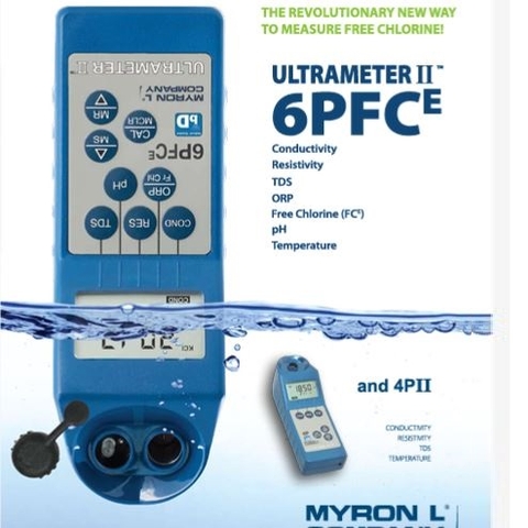 MÁY ĐO CHẤT LƯỢNG NƯỚC CẦM TAY MYRON L ULTRAMETER II 6PFCE