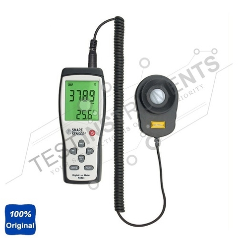MÁY ĐO CƯỜNG ĐỘ ÁNH SÁNG SMARTSENSOR AS823 (1~200.000LUX; ±5%RDG ±10)