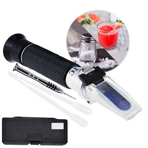 MÁY ĐO ĐỘ MẶN - KHÚC XẠ KẾ ĐO ĐỘ MẶN 0 -10%, 0-28%