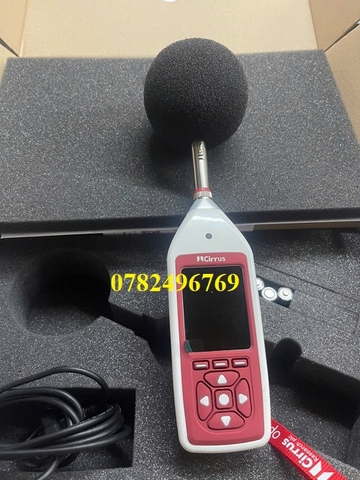 MÁY ĐO ỒN PHÂN TÍCH THEO DẢI TẦN SỐ CR162C – CIRRUS, ANH QUỐC (20~140 DB, CLASS 2, GHI DỮ LIỆU, DẢI OCTAVE 1:1)