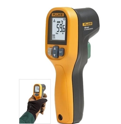 MÁY ĐO NHIỆT ĐỘ BẰNG HỒNG NGOẠI FLUKE 59 MAX