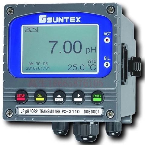 MÁY ĐO PH, ORP, NHIỆT ĐỘ ONLINE PC-3110 SUNTEX