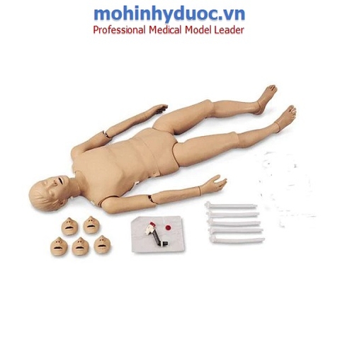 MÔ HÌNH CPR TOÀN THÂN NASCO VỚI THIẾT BỊ ĐIỆN TỬ 100-2725