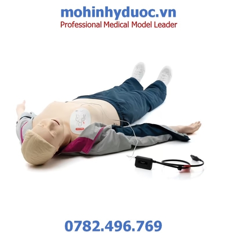 MÔ HÌNH ĐÀO TẠO CẤP CỨU ALS, CHO PHÉP ĐÁNH SỐC ĐIỆN, RESUCI ANNE ADVANCED SKILLTRAINER LAERDAL, NA UY