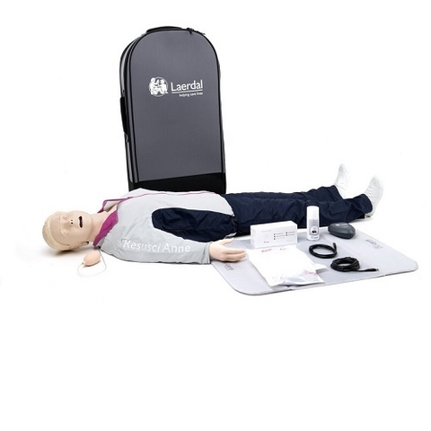 MÔ HÌNH ÉP TIM NGƯỜI LỚN QCPR, RESUSCI ANNE QCPR 171-00150 CÓ MÀN HÌNH PHẢN HỒI KẾT QUẢ