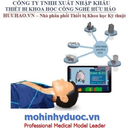MÔ HÌNH HỒI SINH TIM PHỔI CPR SM201 V4EMS INC