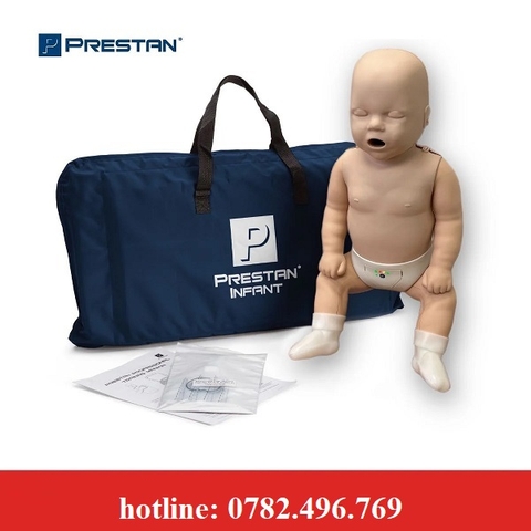 Mô hình huấn luyện CPR cho trẻ sơ sinh Prestan có đèn báo 