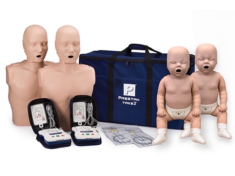 MÔ HÌNH THỰC HÀNH HỒI SỨC TIM PHỔI NGƯỜI LỚN - TRẺ EM - TRẺ SƠ SINH HÃNG PRESTAN