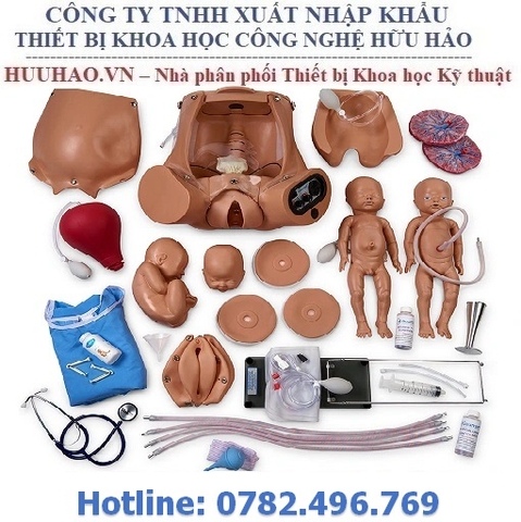 MÔ HÌNH THỰC HÀNH KHÁM THAI VÀ NGHE TIM THAI S500.200