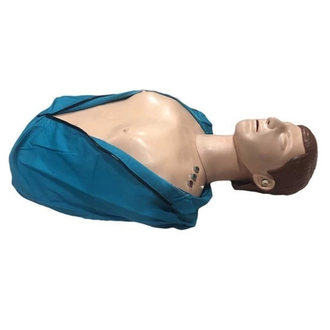 NGƯỜI GIẢ THỰC HÀNH HỒI SỨC TIM PHỔI CÓ ĐÈN BÁO PHẢN HỒI - CPR MANIKIN