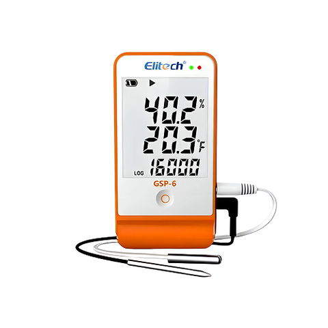 NHIỆT ẨM KẾ TỰ GHI ELITECH GSP-6 (GHI 16000 ĐIỂM)
