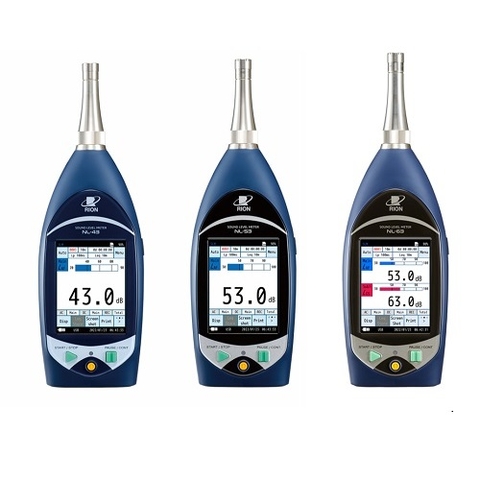NL-63 / NL-53 / NL-43 | MÁY ĐO CƯỜNG ĐỘ ÂM THANH RION CLASS 1 / CLASS 2