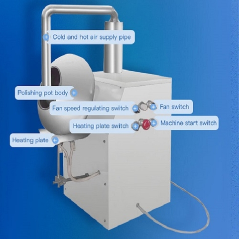 NỒI BAO VIÊN THUỐC - MÁY BAO ĐƯỜNG  BY-300, BY-400, BY-600, BY-800, BY-1000, BY-1250