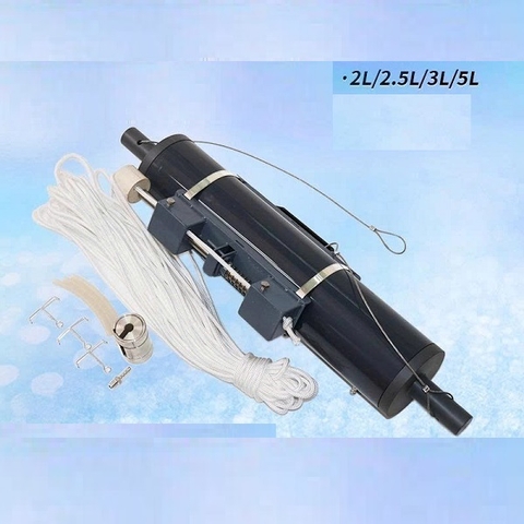 THIẾT BỊ LẤY MẪU NƯỚC BIỂN BẰNG NHỰA 5 LÍT KIỂU NISKIN PWS