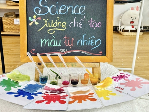 SCIENCE XƯỞNG CHẾ TẠO MÀU TỰ NHIÊN