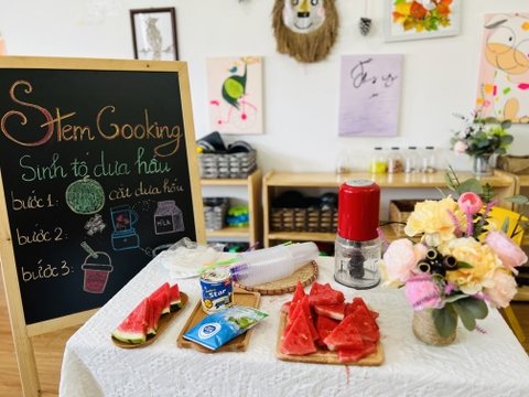 Dự Án: “ Dưa Hấu”  Stem cooking: “ Làm sinh tố dưa hấu”