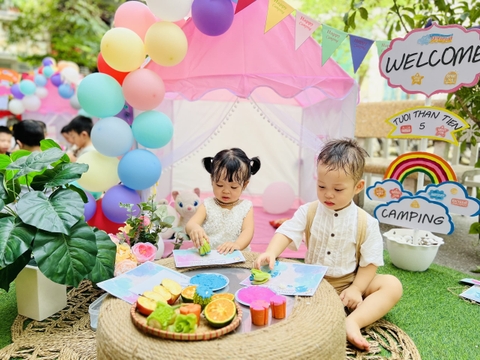 BỮA TIỆC SẮC MÀU CỦA CÁC BẠN NHỎ HOÀNG QUỐC VIỆT❣️