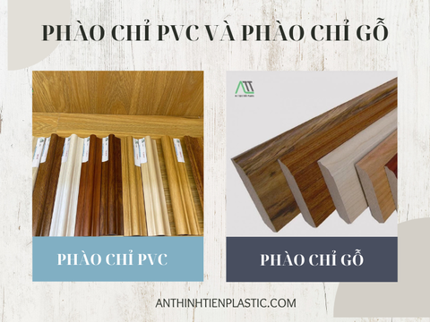 Phào Chỉ PVC Và Phào Chỉ Gỗ Nên Chọn Cái Nào?