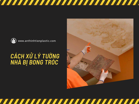 20+ Cách xử lý tường bị bong tróc, ngấm nước hiệu quả