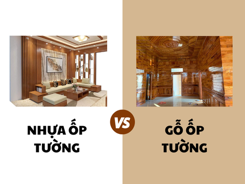 Nên Dùng Nhựa Ốp Tường Hay Gỗ Ốp Tường?