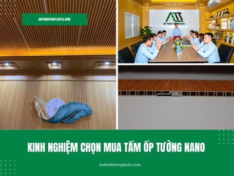 Kinh nghiệm chọn mua tấm ốp tường nano phù hợp cho từng không gian!