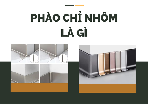Phào chỉ nhôm là gì? Vai trò của phào chỉ nhôm