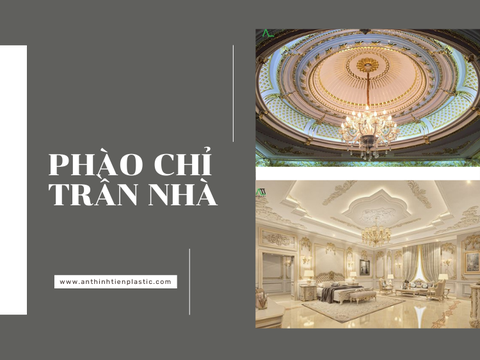Phào chỉ trần nhà là gì? Cách phối màu sơn phào chỉ trần nhà đẹp mắt