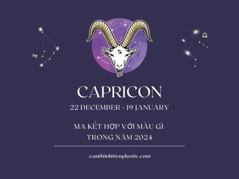 Ma Kết hợp với màu gì trong năm 2024