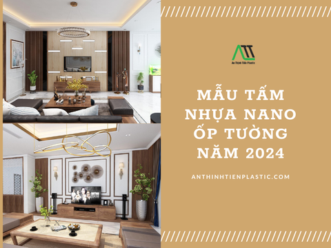 Mẫu tấm nhựa nano ốp tường năm 2024