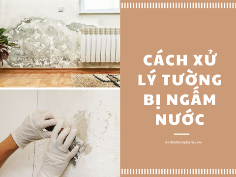 Bật mí cách xử lý tường bị ngấm nước triệt để!