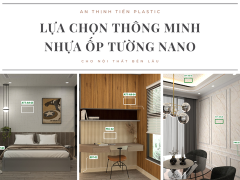 Lựa chọn thông minh: Nhựa nano ốp tường cho nội thất bền lâu