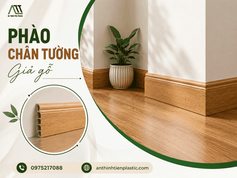 Phào chân tường giả gỗ là gì? 10 mẫu đẹp, bền, giá tốt 2026
