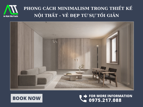 Phong cách minimalism trong thiết kế nội thất - Vẻ đẹp từ sự tối giản