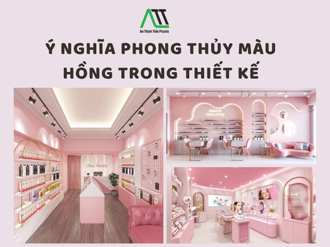 Ý nghĩa phong thủy màu hồng trong thiết kế